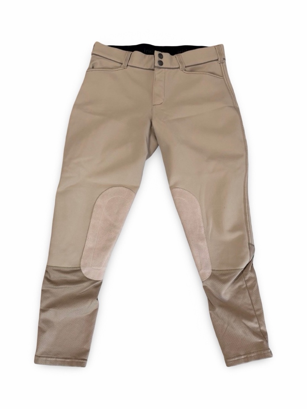 IRIDEON Women’s Riding Tights Tan Equestrian Pants Stretch Performance